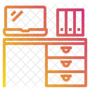 Computer Table  Icon