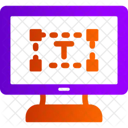 Texteditor für den Computer  Symbol