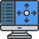 Computer Tilt Controls  Icon
