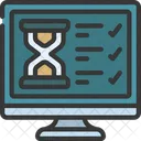 Computer Timer  Icon