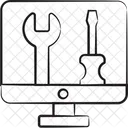 Computer-Werkzeug  Symbol