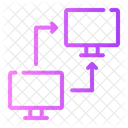 Transfer Electronics Networking Icon