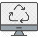 Computer Update Computer Sync Computer Recycle Icon