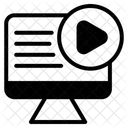Computer Video Icon