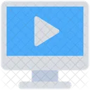 Video Play Streaming Icon