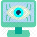Computer View Computer Eye View Icon