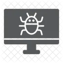 Computer Virus Technology Icon