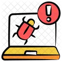 Computer Virus Malware Bug Icon