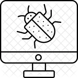 Computer Virus  Icon