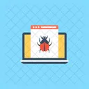 Computer Virus Bugs Icon