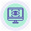 Computer Vision Color Circle Icon Icon