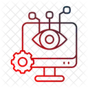 Computer Vision Artificial Intelligence Cyber Eye Icon