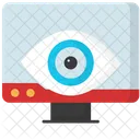 Computer Vission Cyber Eye Mechanical Eye アイコン