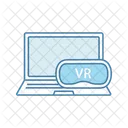 Computer VR headset Icon