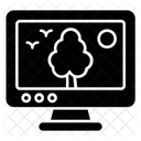 Computrer Wallpaper Icon
