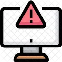 Computer Warning Error Icon