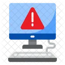 Computer Warning  Icon