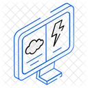 Computer Weather  Icon