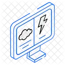 Computer Weather  Icon