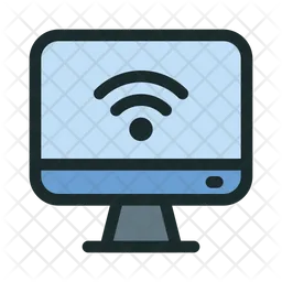 Computer Wifi  Icon