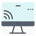Screen Monnitor Wifi Icon