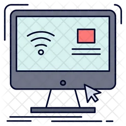 Computer-WLAN  Symbol