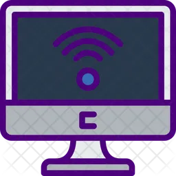 Computer Wifi  Icon