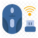 Computer Wireless Mouse  Icon