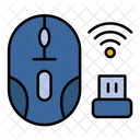 Computer Wireless Mouse  Icon