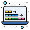 Computeranalyse-Diagramm  Symbol