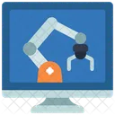 Computerized Robot  Icon