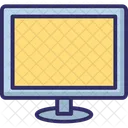 Computermonitor Flachbildschirm LCD Symbol