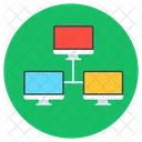 Computernetzwerk Lokales Netzwerk LAN Symbol