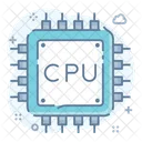 Computerprozessor CPU Chip Computerchip Icon