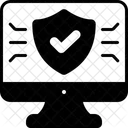 Überprüfen Sie die Computersicherheit  Symbol