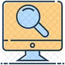 Computersuche  Symbol