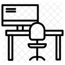 Computer Tisch  Symbol