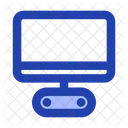 Computertisch Lautsprecher Monitor Symbol