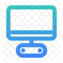 Computertisch Lautsprecher Monitor Symbol