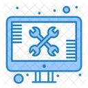 Computer-Wartung  Symbol