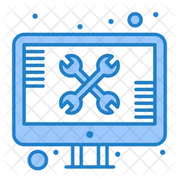 Computer-Wartung  Symbol