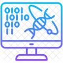 Computerwissenschaften DNA Computing Wissenschaft Symbol