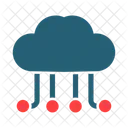 Computing Cloud Network Icon