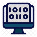 Computing Binary Code Network Icon