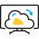 Computing Cloud  Icon