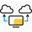 Computing Cloud  Icon