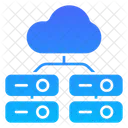 Computing Cloud  Icon
