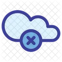 Computing Cloud Cloud Close Icon