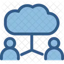 Comunicacion Usuario De La Nube Redes Icon