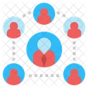 Comunicacion Red Asociacion Icon